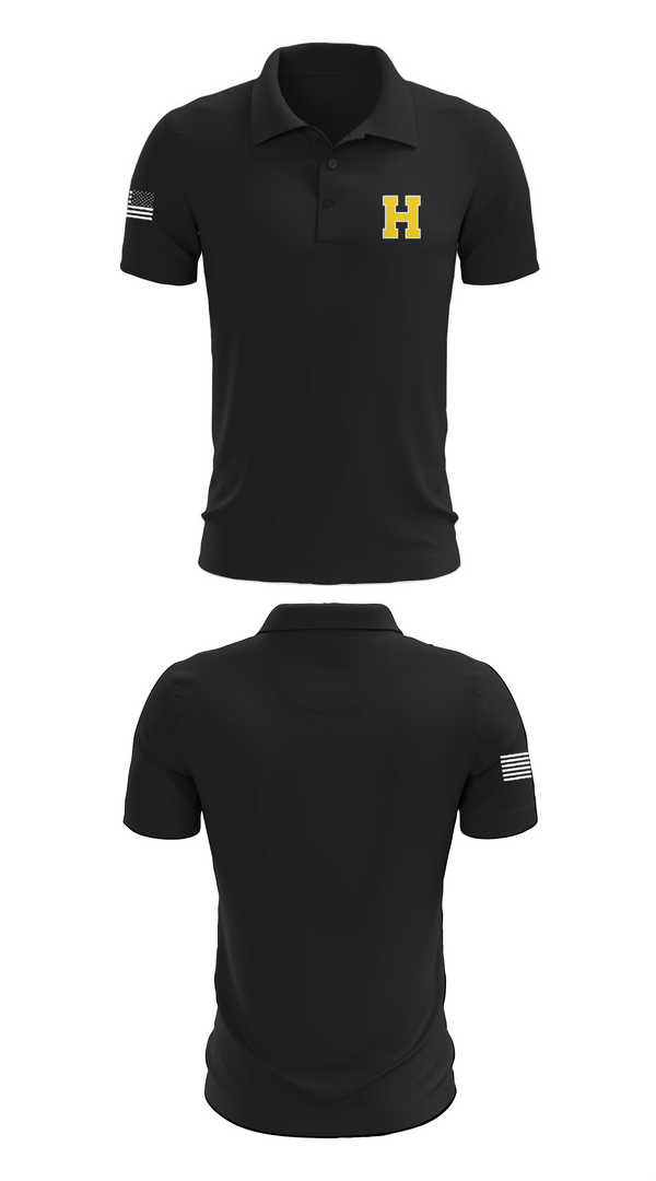 Short Sleeve Performance Polo, Hazen High School Basketball, Men's Basketball, Teamtime, Team time, sublimation, custom sports apparel, team uniforms, spirit wear, spiritwear, sports uniforms, custom shirts, team store, custom team store, fundraiser sports, apparel fundraiser