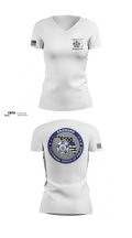 Broward Fraternal Order of Police 91005967 Women's Short Sleeve V-neck Shirt - 4