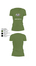 Sandwip society USA 25979511 Women's Short Sleeve V-neck Shirt - 20