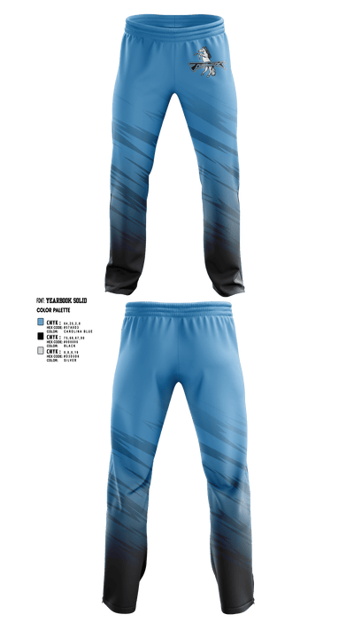 Lake Region High School Cross Country 61427028 Sweatpants - 1