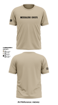 Mescalero chiefs 4898423 Short Sleeve Performance Shirt - 1