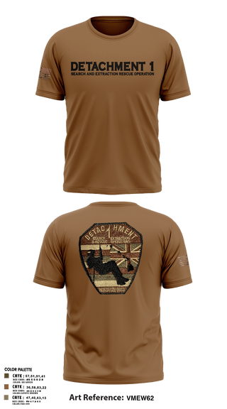 Short Sleeve Performance Shirt, Detachment 1, Air Force, Teamtime, Team time, sublimation, custom sports apparel, team uniforms, spirit wear, spiritwear, sports uniforms, custom shirts, team store, custom team store, fundraiser sports, apparel fundraiser
