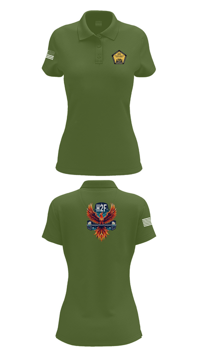Phoenix H2F 94523826 Women's Short Sleeve Performance Polo  - 55
