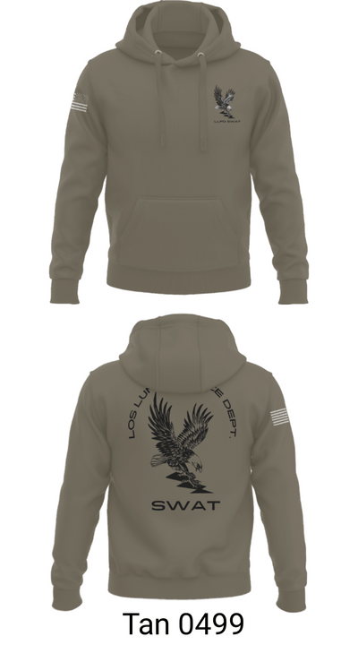 LOS LUNAS POLICE DEPT. SWAT 5938018 Hoodie - 74