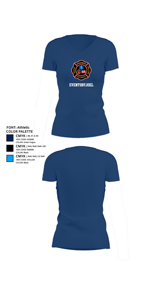 Womens Short Sleeve Vneck Shirt, EventsByJoel, , Teamtime, Team time, sublimation, custom sports apparel, team uniforms, spirit wear, spiritwear, sports uniforms, custom shirts, team store, custom team store, fundraiser sports, apparel fundraiser