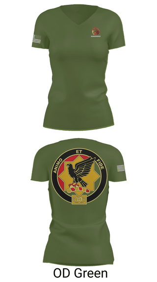 Womens Short Sleeve Vneck Shirt, D FST 8-1 CAV, Army, Teamtime, Team time, sublimation, custom sports apparel, team uniforms, spirit wear, spiritwear, sports uniforms, custom shirts, team store, custom team store, fundraiser sports, apparel fundraiser