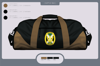 Duffle Bag, Charlie Company, National Guard, Teamtime, Team time, sublimation, custom sports apparel, team uniforms, spirit wear, spiritwear, sports uniforms, custom shirts, team store, custom team store, fundraiser sports, apparel fundraiser