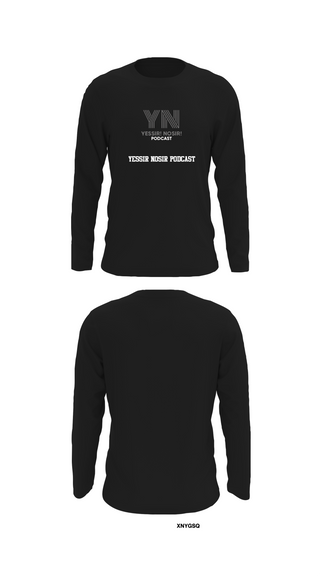 Long Sleeve Performance Shirt, YESSIR NOSIR PODCAST, , Teamtime, Team time, sublimation, custom sports apparel, team uniforms, spirit wear, spiritwear, sports uniforms, custom shirts, team store, custom team store, fundraiser sports, apparel fundraiser