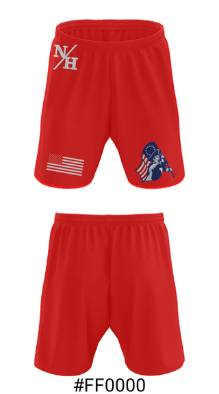 Athletic Shorts With Pockets, Nathan Hale High School Baseball, Baseball, Teamtime, Team time, sublimation, custom sports apparel, team uniforms, spirit wear, spiritwear, sports uniforms, custom shirts, team store, custom team store, fundraiser sports, apparel fundraiser