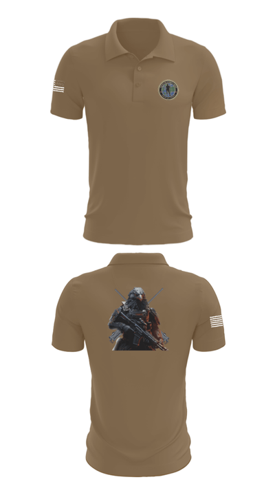 Center for Security Forces Detachment Chesapeake 88189039 Short Sleeve Performance Polo - 7