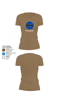East Montgomery County Sports Association 83538044 Women's Short Sleeve V-neck Shirt - 2