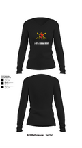 1-7FA Cobra Btry 25303520 Women's Long Sleeve V-neck Shirt - 22