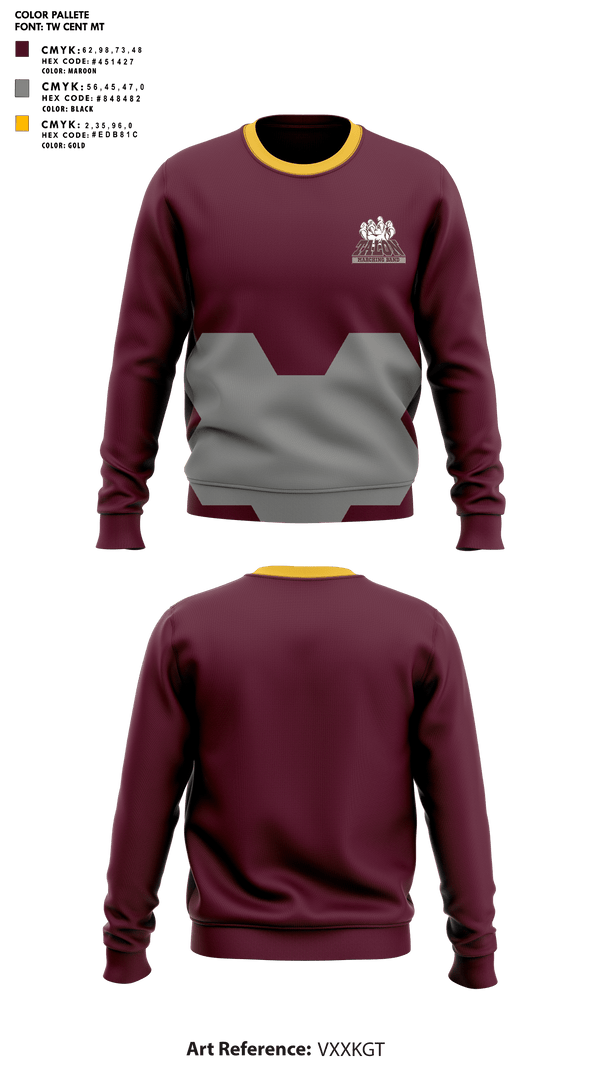 Crew Neck Sweatshirt, International Leadership of Texas Katy-Westpark High School Band, Spirit Store, Teamtime, Team time, sublimation, custom sports apparel, team uniforms, spirit wear, spiritwear, sports uniforms, custom shirts, team store, custom team store, fundraiser sports, apparel fundraiser