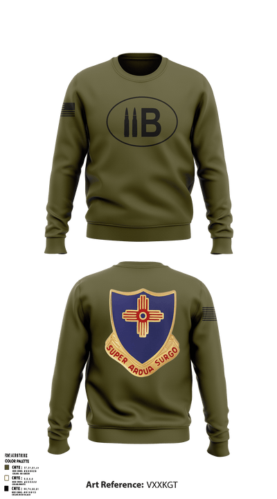 410th regiment 28429232 Crew Neck Sweatshirt - 1