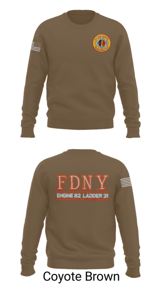 Crew Neck Sweatshirt, LA CASA GRANDE E82 and L31, Fire Department, Teamtime, Team time, sublimation, custom sports apparel, team uniforms, spirit wear, spiritwear, sports uniforms, custom shirts, team store, custom team store, fundraiser sports, apparel fundraiser