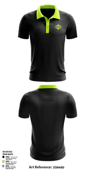 Short Sleeve Performance Polo, Georgia Aces, Women's Volleyball, Teamtime, Team time, sublimation, custom sports apparel, team uniforms, spirit wear, spiritwear, sports uniforms, custom shirts, team store, custom team store, fundraiser sports, apparel fundraiser