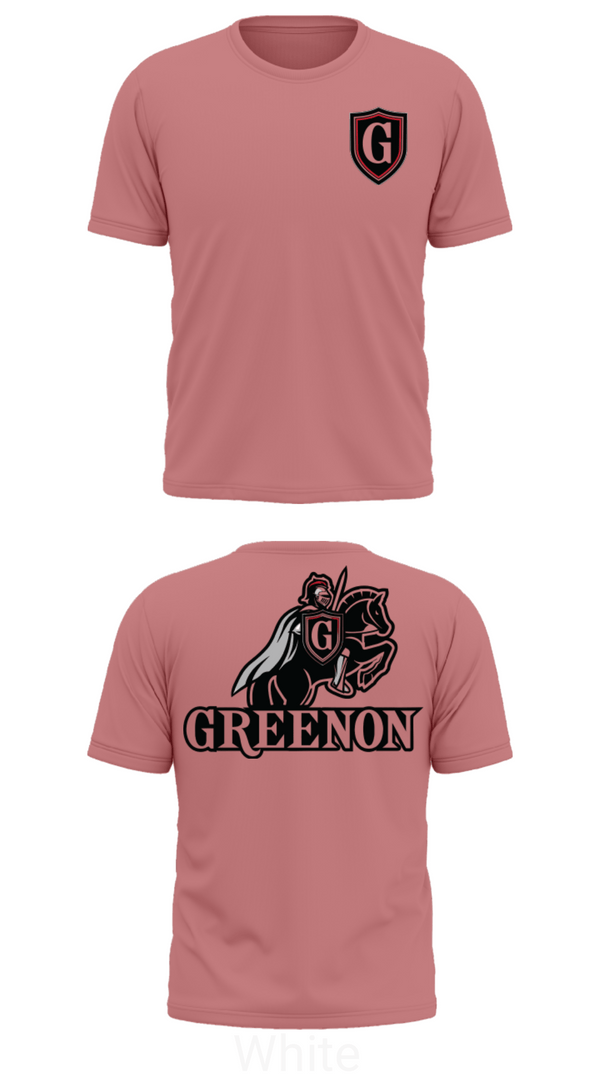 Old School Cotton Feel Shirt, Greenon Knights, Women's Volleyball, Teamtime, Team time, sublimation, custom sports apparel, team uniforms, spirit wear, spiritwear, sports uniforms, custom shirts, team store, custom team store, fundraiser sports, apparel fundraiser