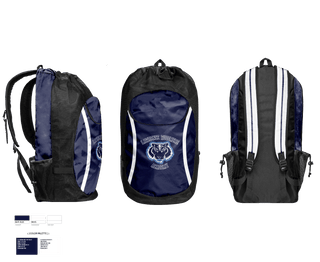 Gear Bag, Lawrence Woodmere Academy Volleyball, Women's Volleyball, Teamtime, Team time, sublimation, custom sports apparel, team uniforms, spirit wear, spiritwear, sports uniforms, custom shirts, team store, custom team store, fundraiser sports, apparel fundraiser