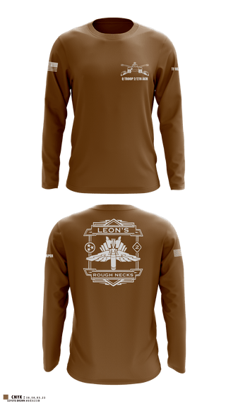Long Sleeve Performance Shirt, Q TROOP 2/278 ACR, National Guard, Teamtime, Team time, sublimation, custom sports apparel, team uniforms, spirit wear, spiritwear, sports uniforms, custom shirts, team store, custom team store, fundraiser sports, apparel fundraiser