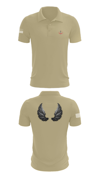 Short Sleeve Performance Polo, WarriorPrep, Navy, Teamtime, Team time, sublimation, custom sports apparel, team uniforms, spirit wear, spiritwear, sports uniforms, custom shirts, team store, custom team store, fundraiser sports, apparel fundraiser