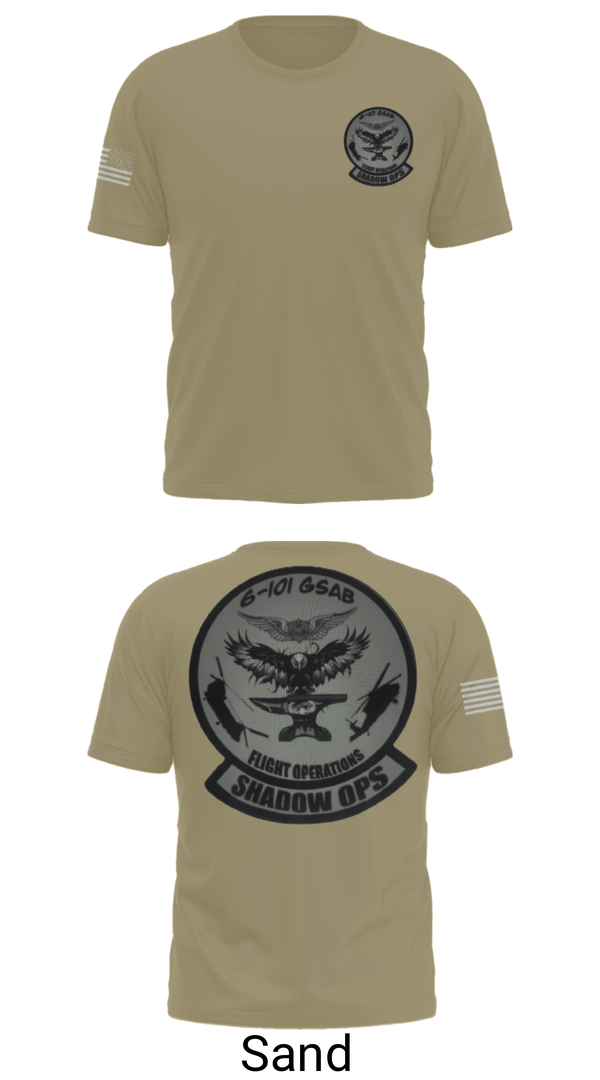 Short Sleeve Performance Shirt, Iron Eagle Shadow Ops, Army, Teamtime, Team time, sublimation, custom sports apparel, team uniforms, spirit wear, spiritwear, sports uniforms, custom shirts, team store, custom team store, fundraiser sports, apparel fundraiser