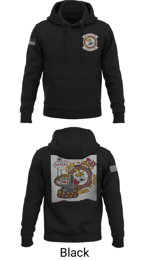 Hoodie, VMFA-323, Marines, Teamtime, Team time, sublimation, custom sports apparel, team uniforms, spirit wear, spiritwear, sports uniforms, custom shirts, team store, custom team store, fundraiser sports, apparel fundraiser