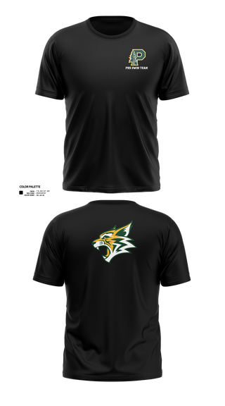 Short Sleeve Performance Shirt, Paradise High School Bobcats, Swimming, Teamtime, Team time, sublimation, custom sports apparel, team uniforms, spirit wear, spiritwear, sports uniforms, custom shirts, team store, custom team store, fundraiser sports, apparel fundraiser