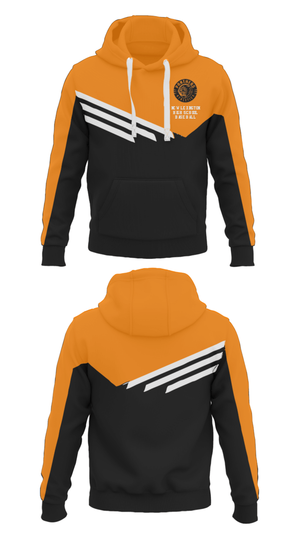 Hoodie, New Lexington High School Baseball, Baseball, Teamtime, Team time, sublimation, custom sports apparel, team uniforms, spirit wear, spiritwear, sports uniforms, custom shirts, team store, custom team store, fundraiser sports, apparel fundraiser