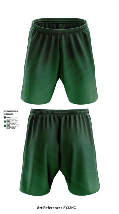 Naples High School Cross Country 74309602 Athletic Shorts With Pockets - 2
