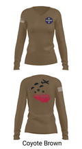 909th HR Company 6800651 Women's Long Sleeve V-neck Shirt - 17