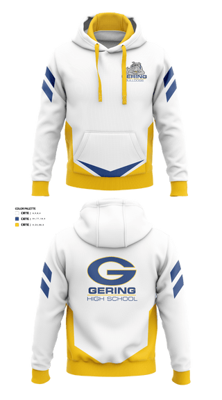 Hoodie, Gering High School Golf, Golf, Teamtime, Team time, sublimation, custom sports apparel, team uniforms, spirit wear, spiritwear, sports uniforms, custom shirts, team store, custom team store, fundraiser sports, apparel fundraiser