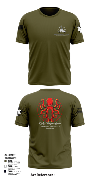 Short Sleeve Performance Shirt, Kraken Defense Group, , Teamtime, Team time, sublimation, custom sports apparel, team uniforms, spirit wear, spiritwear, sports uniforms, custom shirts, team store, custom team store, fundraiser sports, apparel fundraiser