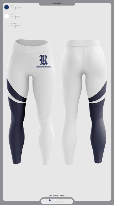 Ringgold High School Cheer 51268612 Womens Leggings - 38