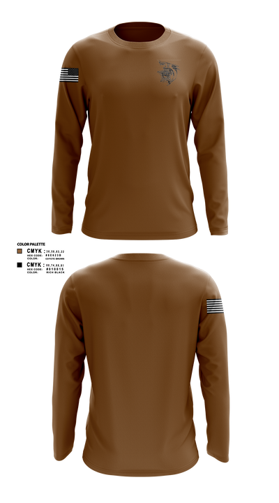 Marine Unit 18917131 Long Sleeve Performance Shirt 1