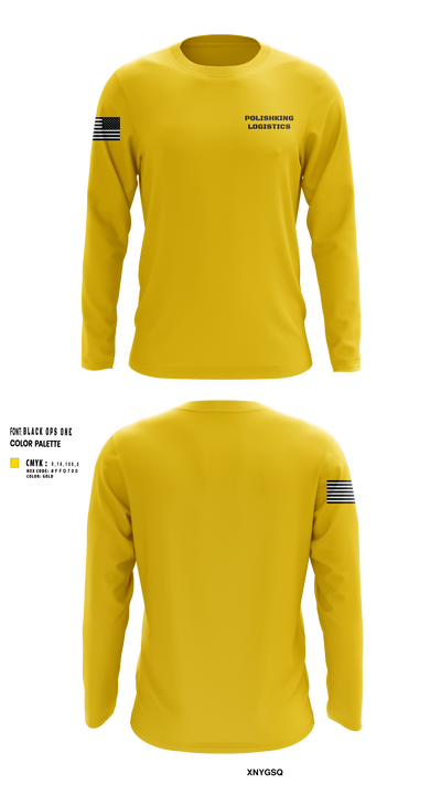 Polishkinglogistics 56264206 Long Sleeve Performance Shirt 202
