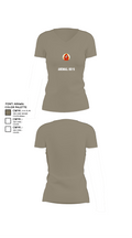 Animal 60’s 54802891 Women's Short Sleeve V-neck Shirt - 64
