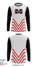 Manvel High School Soccer 16007688 Long Sleeve Performance Shirt - 39