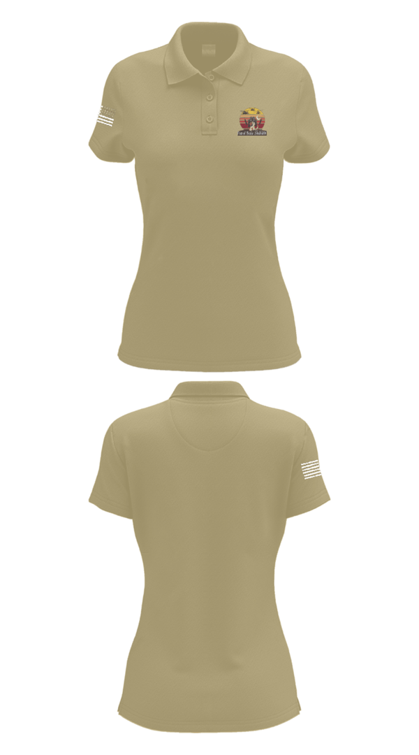 Women's Short Sleeve Performance Polo, TF Wolverine, Army, Teamtime, Team time, sublimation, custom sports apparel, team uniforms, spirit wear, spiritwear, sports uniforms, custom shirts, team store, custom team store, fundraiser sports, apparel fundraiser