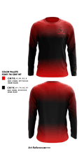Belle High School Cross Country 19189683 Long Sleeve Performance Shirt - 1