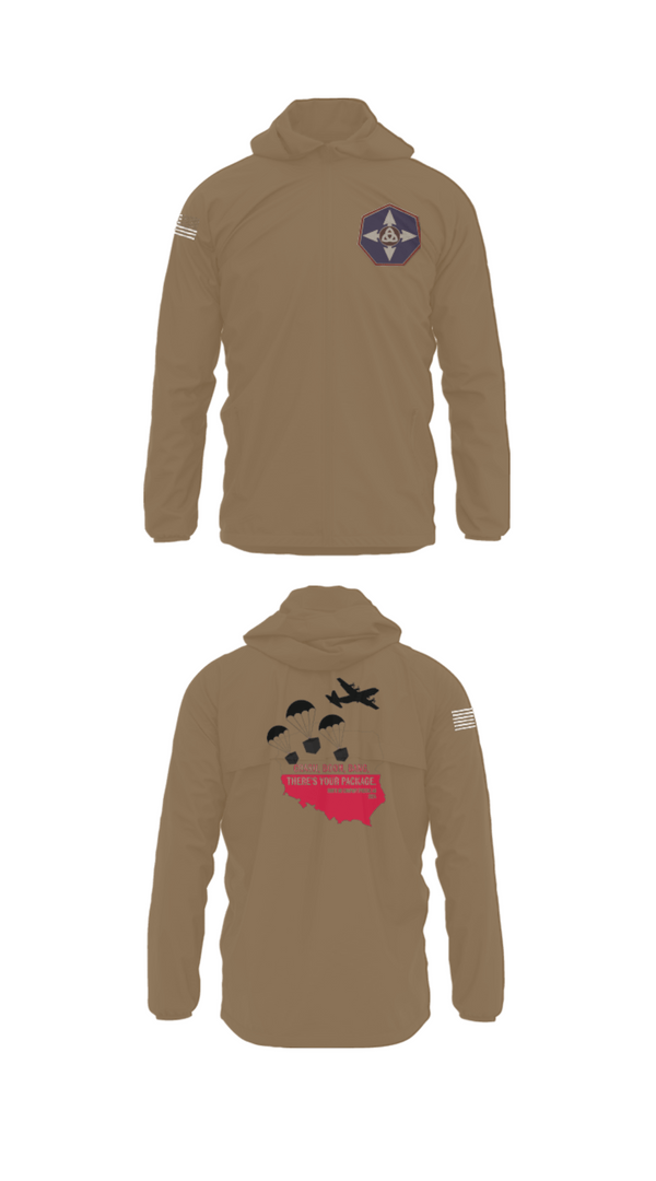 Windbreaker, 909th HR Company, Army, Teamtime, Team time, sublimation, custom sports apparel, team uniforms, spirit wear, spiritwear, sports uniforms, custom shirts, team store, custom team store, fundraiser sports, apparel fundraiser