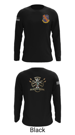 Long Sleeve Performance Shirt, 1-148th HHB Medics, , Teamtime, Team time, sublimation, custom sports apparel, team uniforms, spirit wear, spiritwear, sports uniforms, custom shirts, team store, custom team store, fundraiser sports, apparel fundraiser