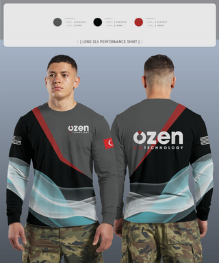 Long Sleeve Performance Shirt, Ozen Air Technology, , Teamtime, Team time, sublimation, custom sports apparel, team uniforms, spirit wear, spiritwear, sports uniforms, custom shirts, team store, custom team store, fundraiser sports, apparel fundraiser