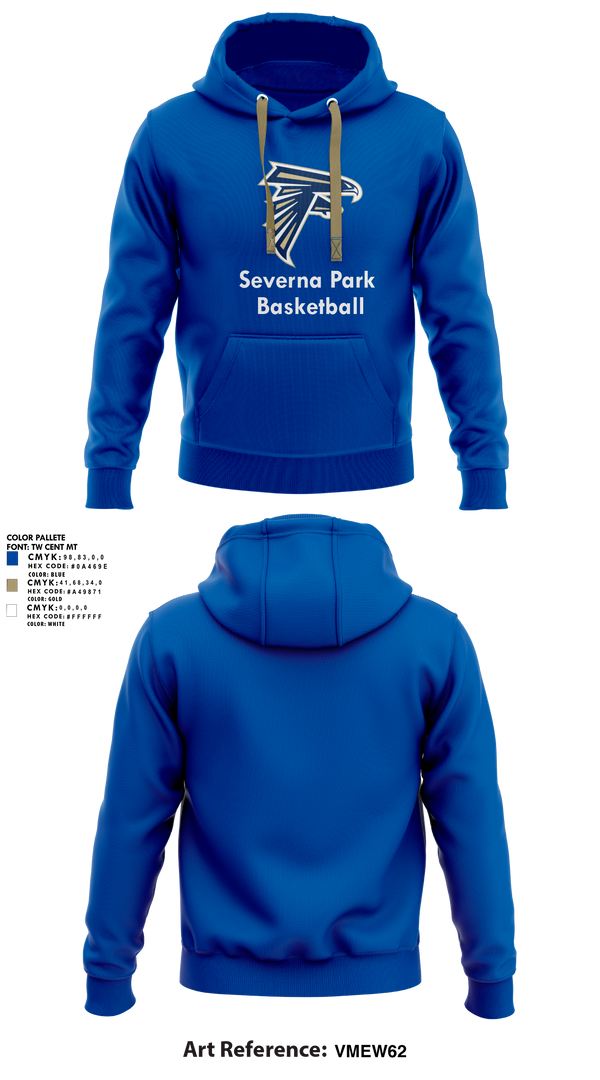 Hoodie, Severna Park High School Basketball, Women's Basketball, Teamtime, Team time, sublimation, custom sports apparel, team uniforms, spirit wear, spiritwear, sports uniforms, custom shirts, team store, custom team store, fundraiser sports, apparel fundraiser