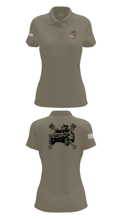 FMS 1, OKARNG 20204603 Women's Short Sleeve Performance Polo  - 71