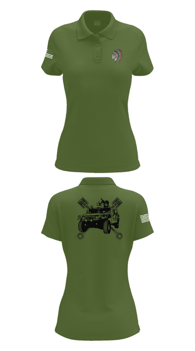 FMS 1, OKARNG 20204603 Women's Short Sleeve Performance Polo  - 52