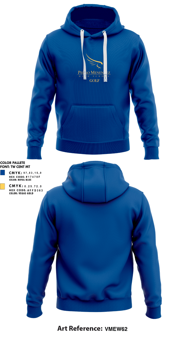 Hoodie, Pedro Menendez High School Golf, Golf, Teamtime, Team time, sublimation, custom sports apparel, team uniforms, spirit wear, spiritwear, sports uniforms, custom shirts, team store, custom team store, fundraiser sports, apparel fundraiser
