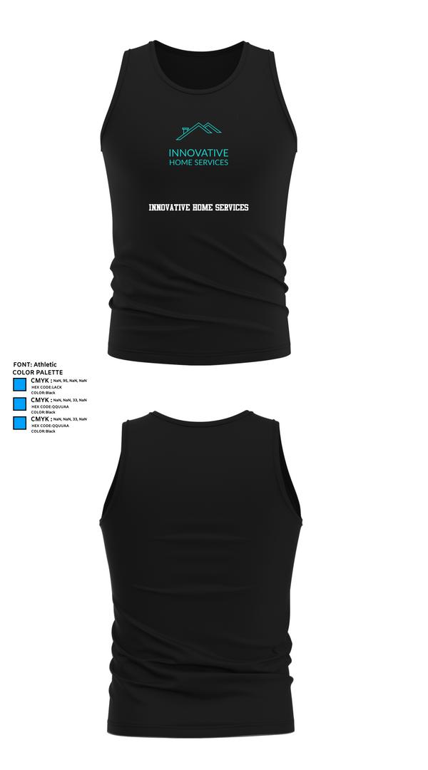 Tank Top, Innovative Home Services, , Teamtime, Team time, sublimation, custom sports apparel, team uniforms, spirit wear, spiritwear, sports uniforms, custom shirts, team store, custom team store, fundraiser sports, apparel fundraiser
