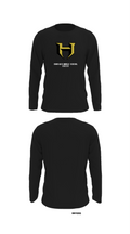 Hubbard Middle School Cheer 37740474 Long Sleeve Performance Shirt - 14