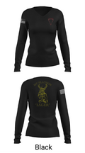 MFRC 40243185 Women's Long Sleeve V-neck Shirt - 37