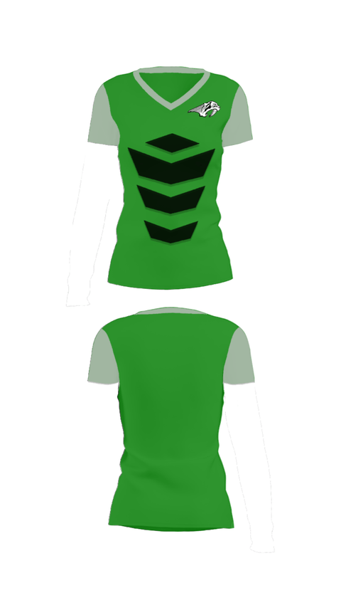 Women's Short Sleeve Vneck Shirt, Fossil Ridge High School Baseball, Baseball, Teamtime, Team time, sublimation, custom sports apparel, team uniforms, spirit wear, spiritwear, sports uniforms, custom shirts, team store, custom team store, fundraiser sports, apparel fundraiser